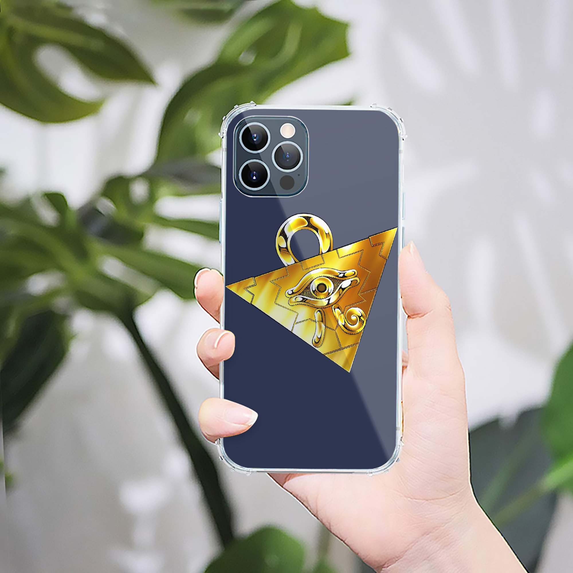 （画像用） 遊☆戯☆王 Yu-Gi-Oh! 【iPhone 12シリーズ対応】透明スマホケース（クリアソフトケース）